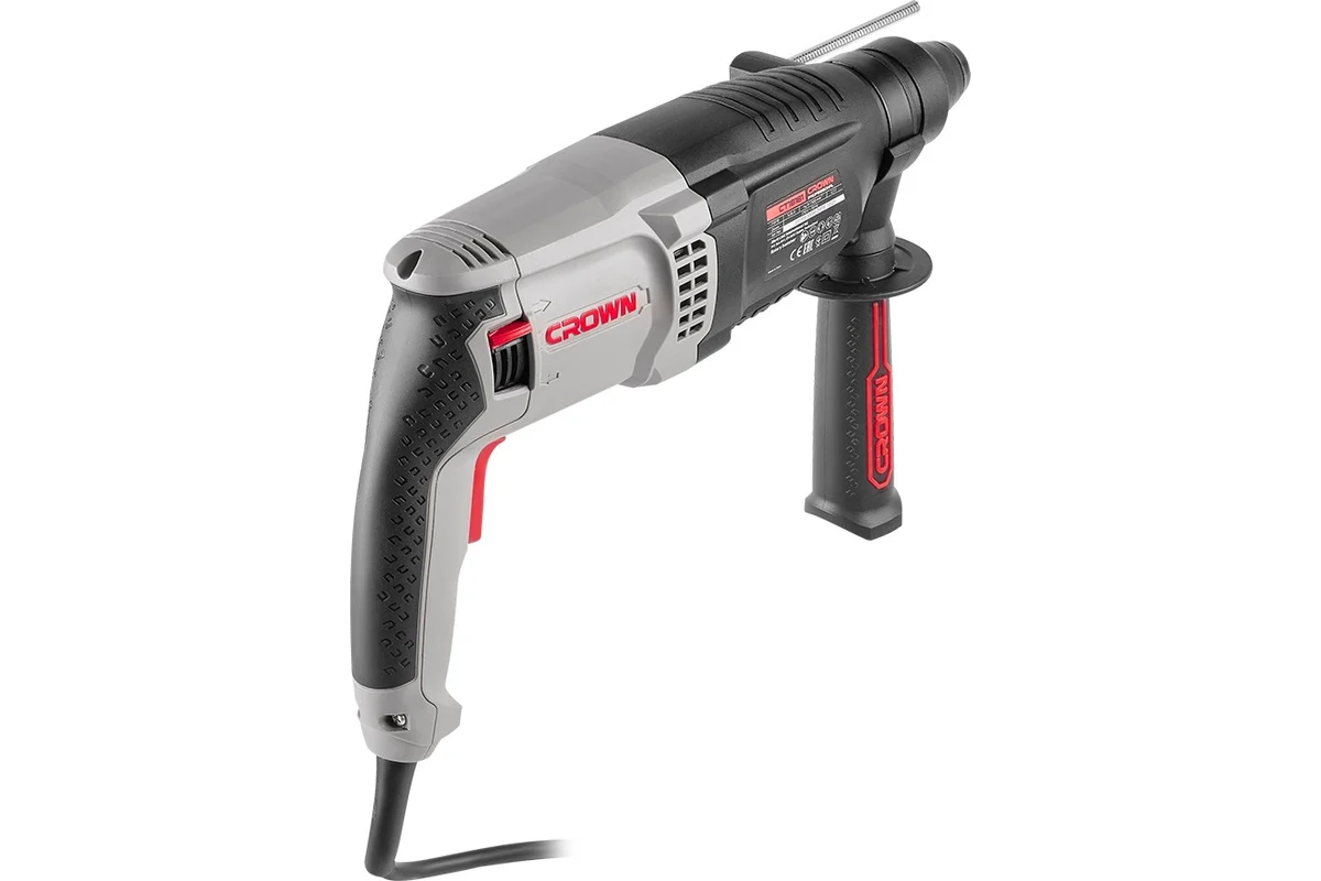 Перфоратор CROWN CT18181 BMC, 710Вт,SDS+,2.5 Дж удар, 0-1300об/мин, 5200уд/мин, кейс
