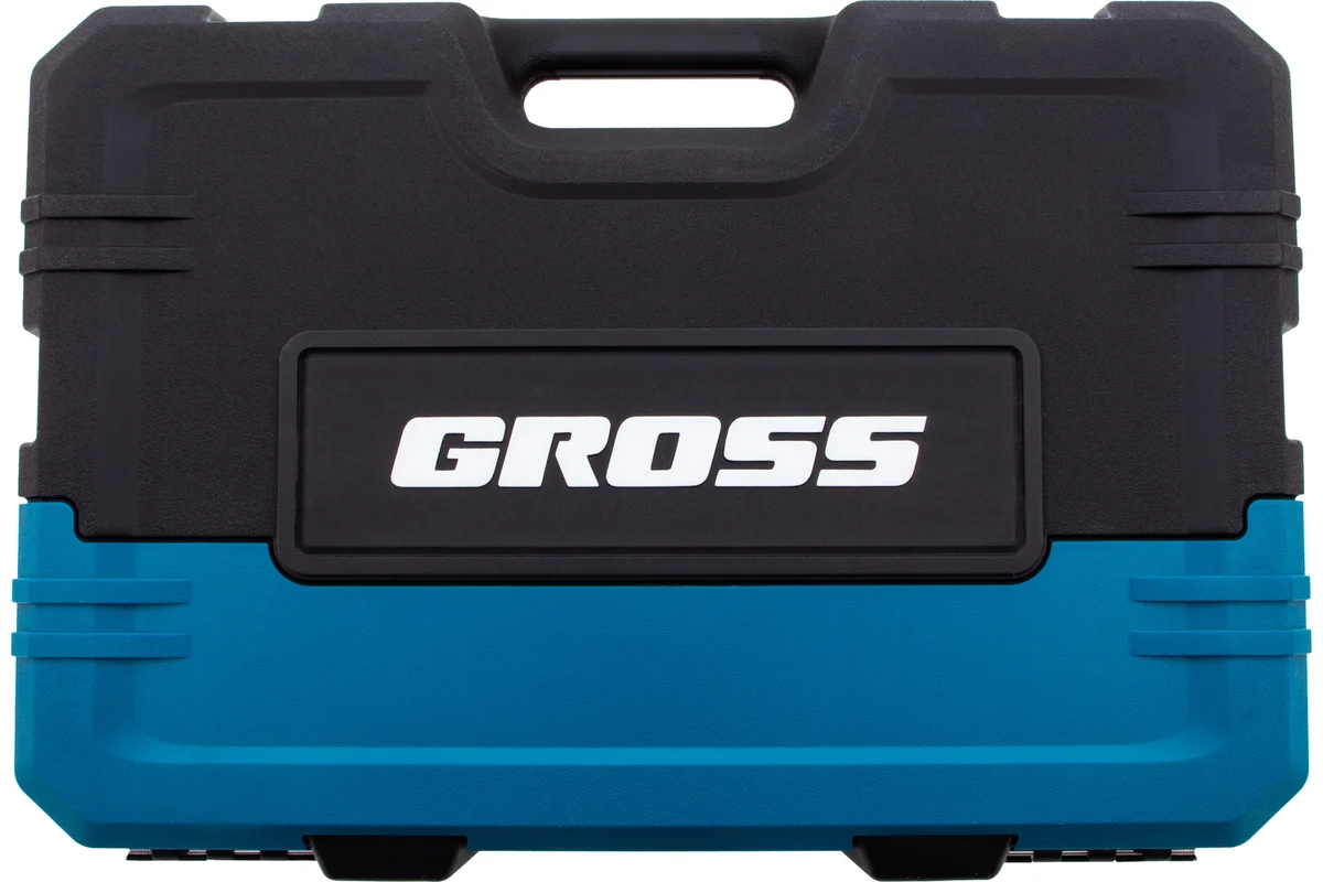 Набор инструментов 216 предметов, 120 зубьев, CrV 1/2", 3/8", 1/4"// Gross