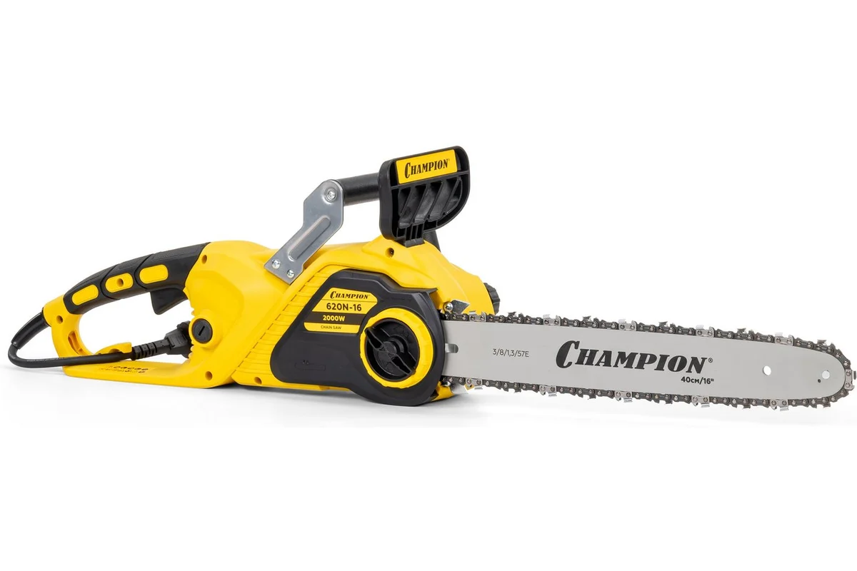 Электропила CHAMPION 620-16" 3/8-1,3-56 (2кВт 4,5кг)