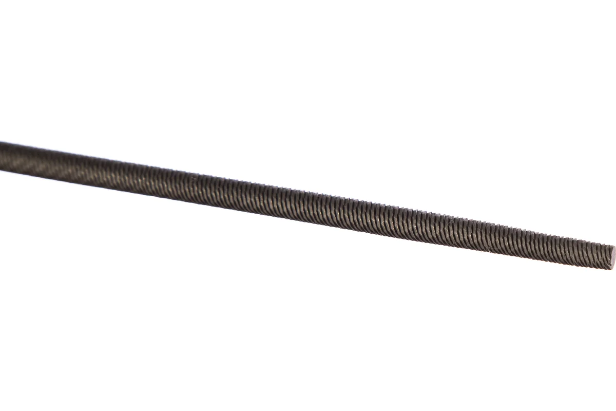 Напильник, деревянная ручка, круглый 150 мм //КУРС