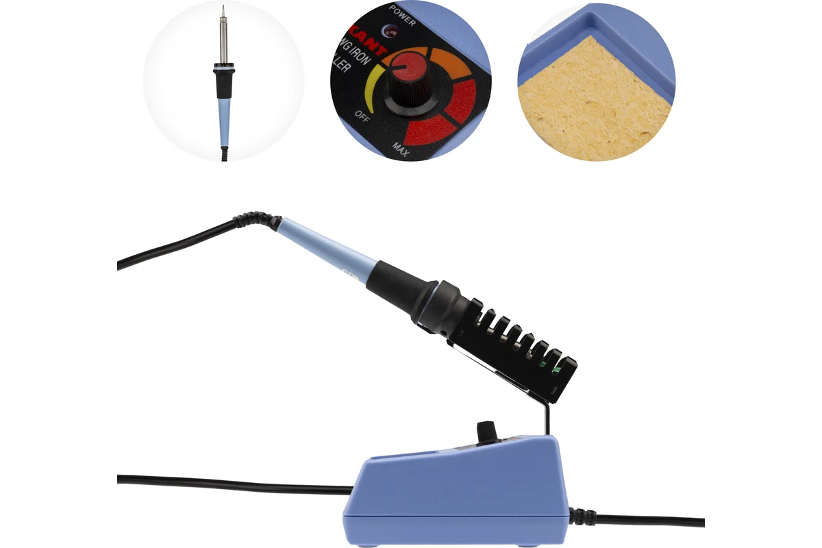 Паяльная станция 160-500C, 220В/48Вт. (ZD-98) 12-0151 //REXANT 