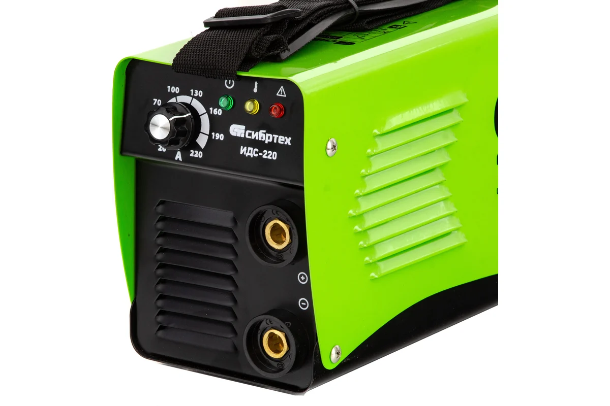 СИБРТЕХ ИДС-220 Аппарат свар. инверт.220А, электроды 1,6-5мм