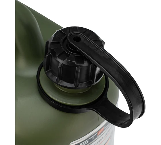 Канистра для ГСМ вертикальная, 5 л., пластиковая, усиленная// Stels