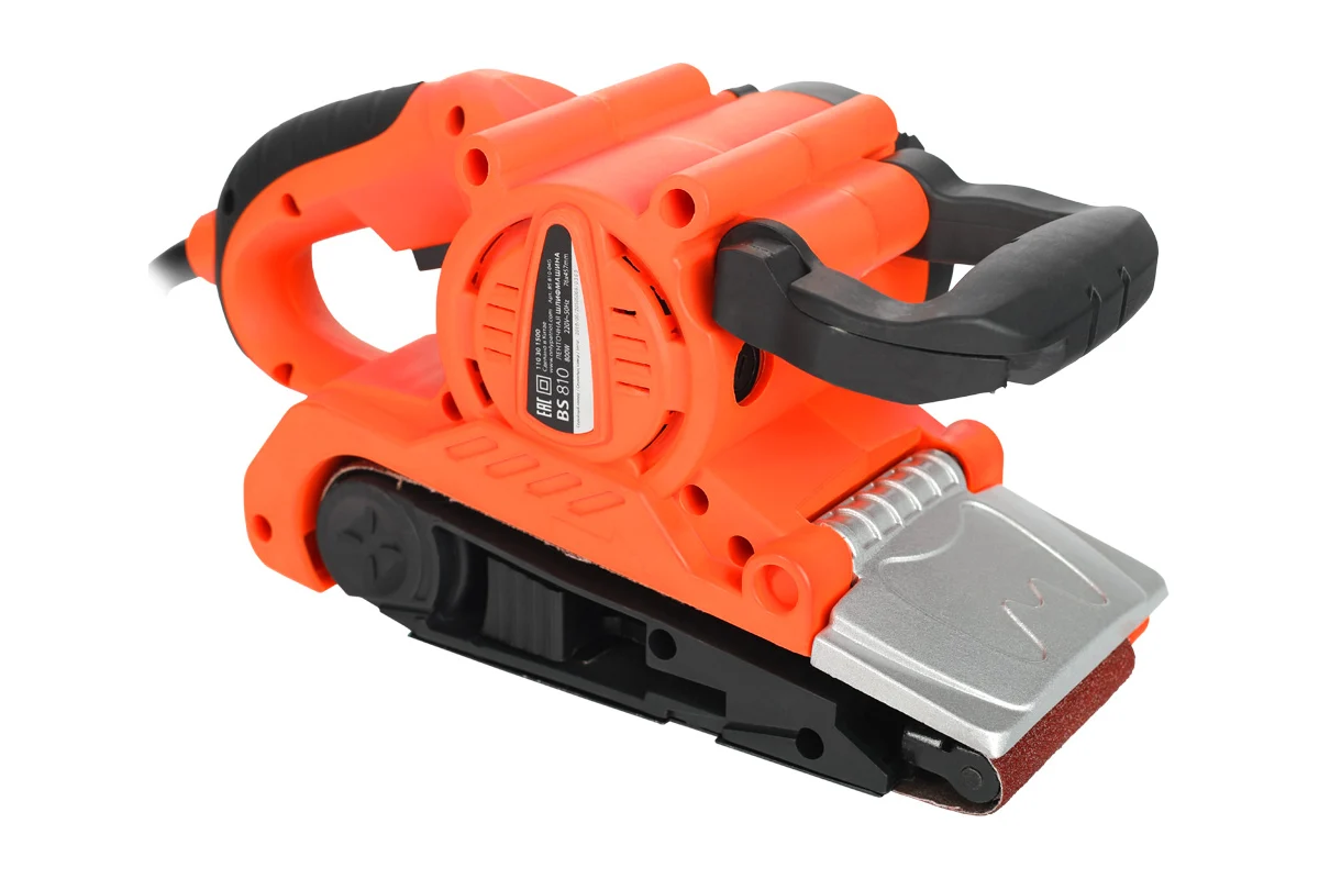 Машина ленточная шлифовальная (ЛШМ) PATRIOT BS 810, мощность 810 Вт, лента 76х457 мм, регулировка ск