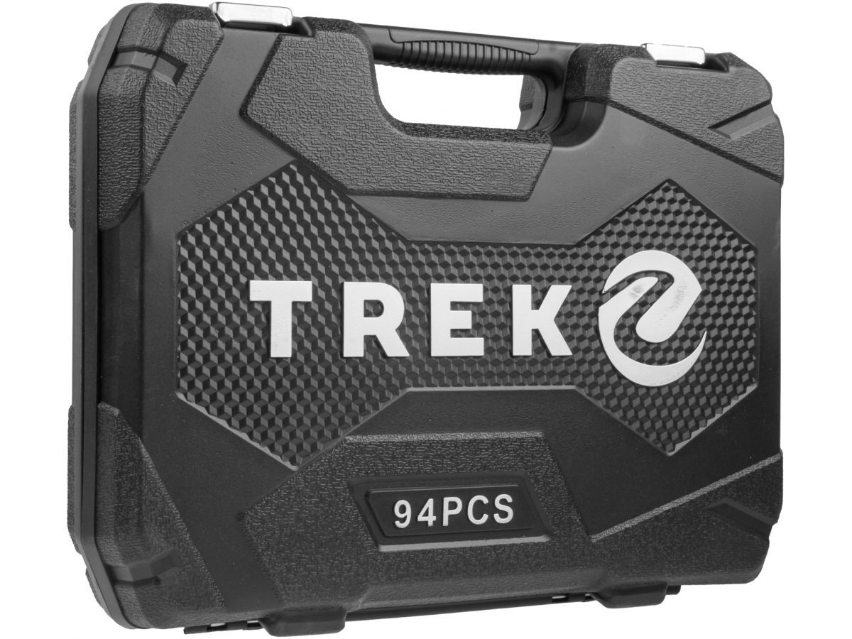 Набор головок и бит 94пр. (1/4\", 1/2\", 6 граней) TREK