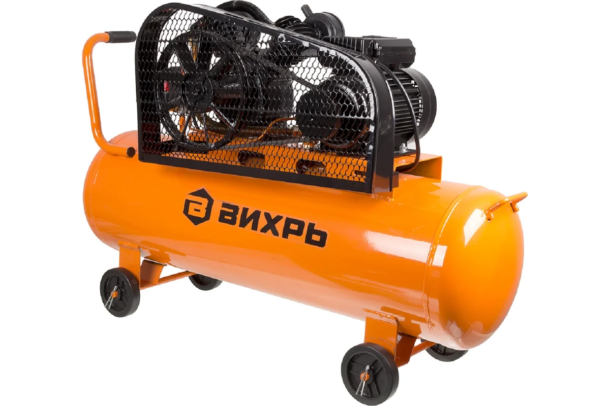 Компрессор Вихрь КМП-400/100P, 220В, 400л/мин,2,5кВт масляный