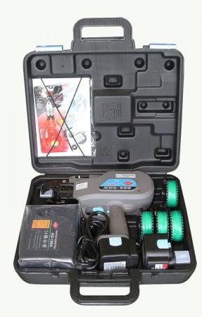 Пистолет для вязки арматуры PIRAN XDL-400. макс.ф.40мм, время скрутк.0,8с,проволока 0,8мм, акум.9,6В