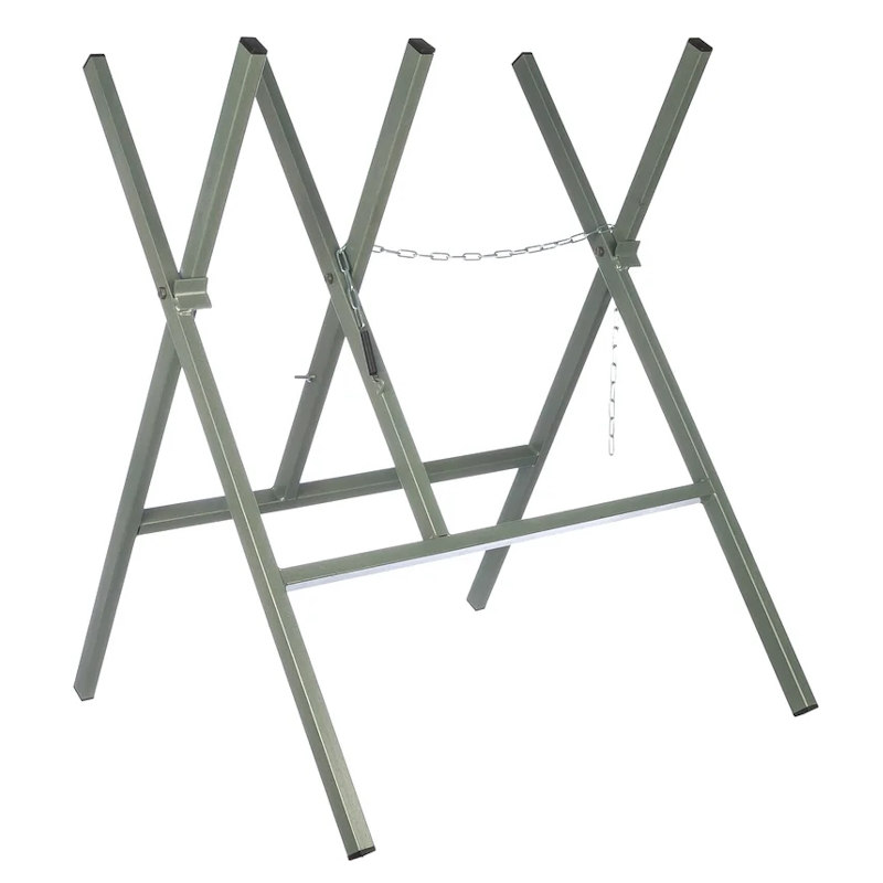 Козлы металл. max.Ø бревна 30см,max нагрузка 100кг. //CHAMPION