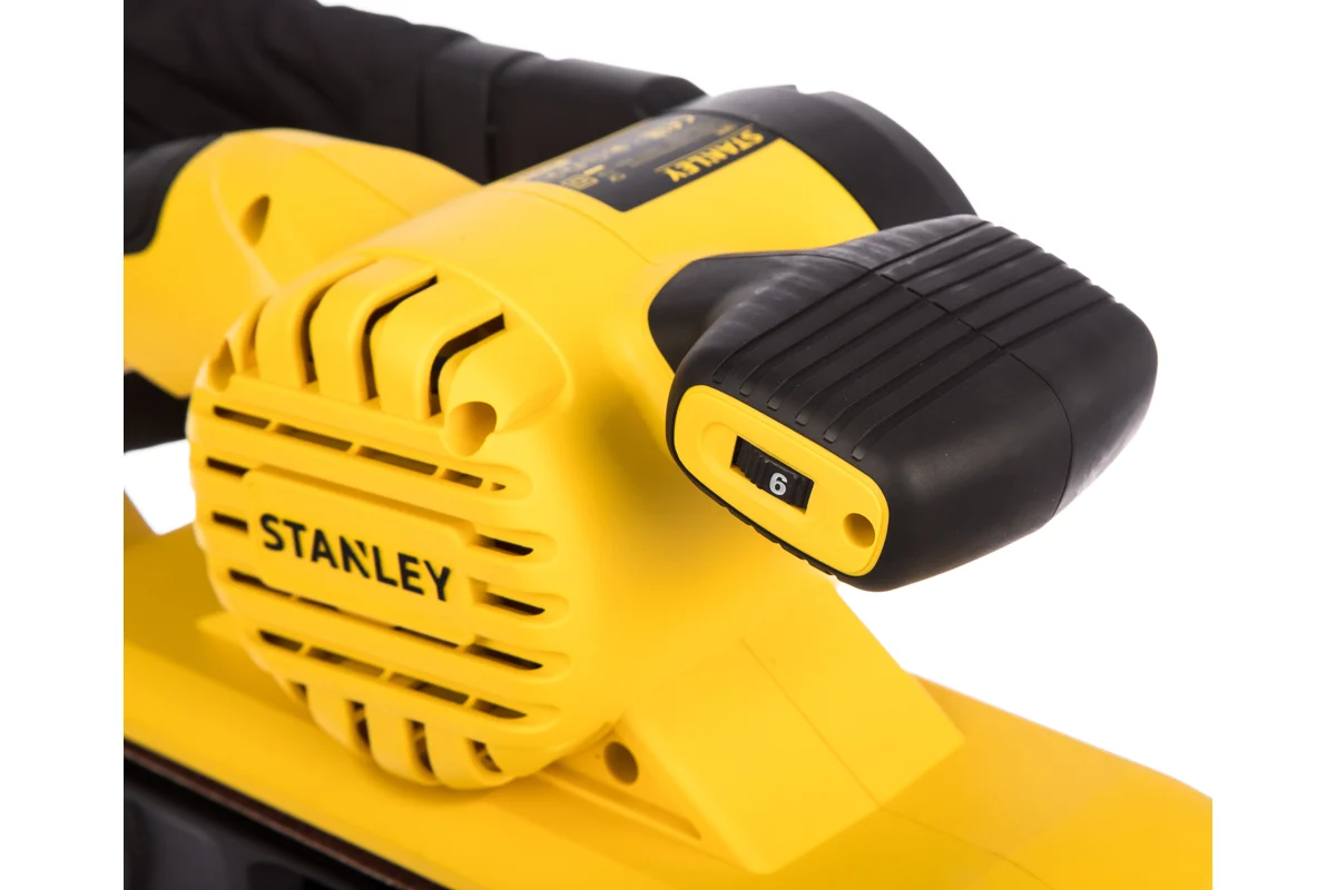 STANLEY SB90-RU Ленточная шлифмашина 900 Вт. 380 м/мин, лента 75х533мм