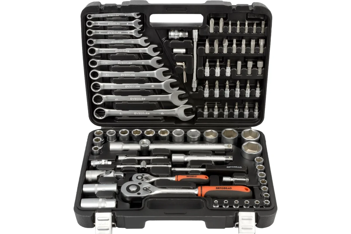 Набор инструмента 88 пр. 1/2"- 1/4" //АВТОДЕЛО