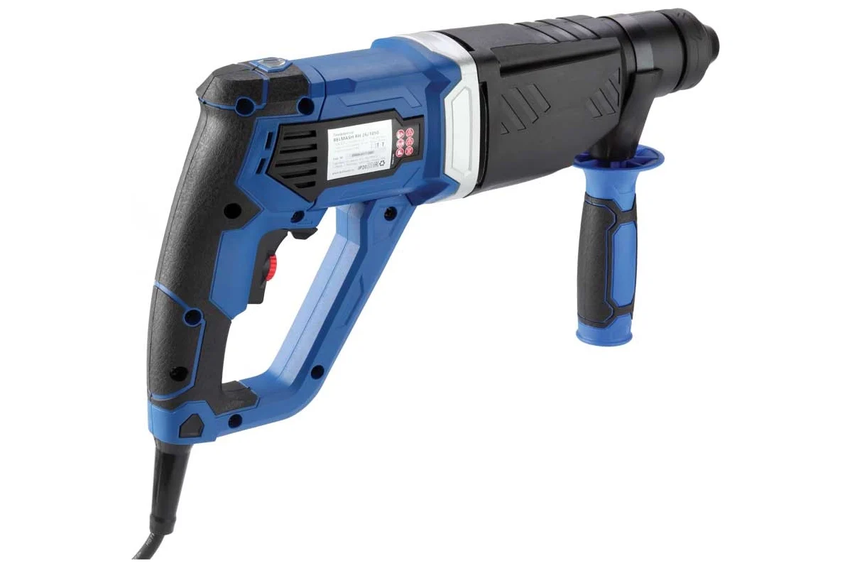 Перфоратор БЕЛМАШ RH 26/1050, SDS+, 3-х режимный, 3,0Дж, 1050 Вт, 0-1100 об/мин, 0-4900 уд/мин  