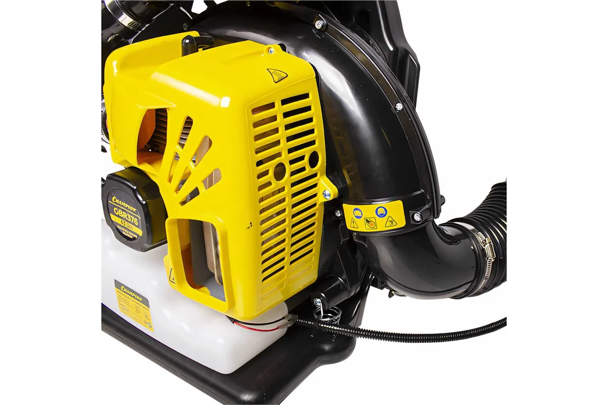 Воздуходувка бенз. ранц. CHAMPION GBR376, 2,7кВт, 63,3см3, 1440м3/ч, 10,5кг