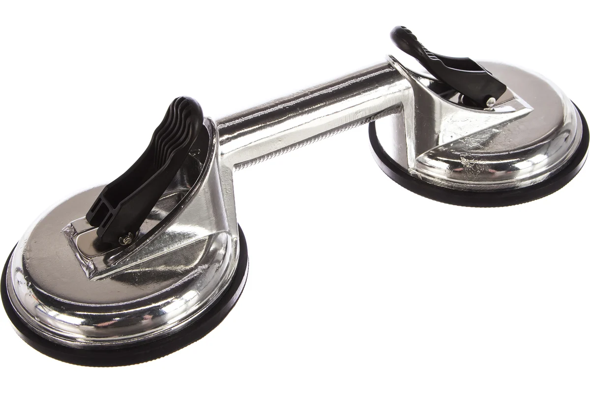 Стеклодомкрат КОБАЛЬТ двойной алюминиевый, 80 кг, коробка