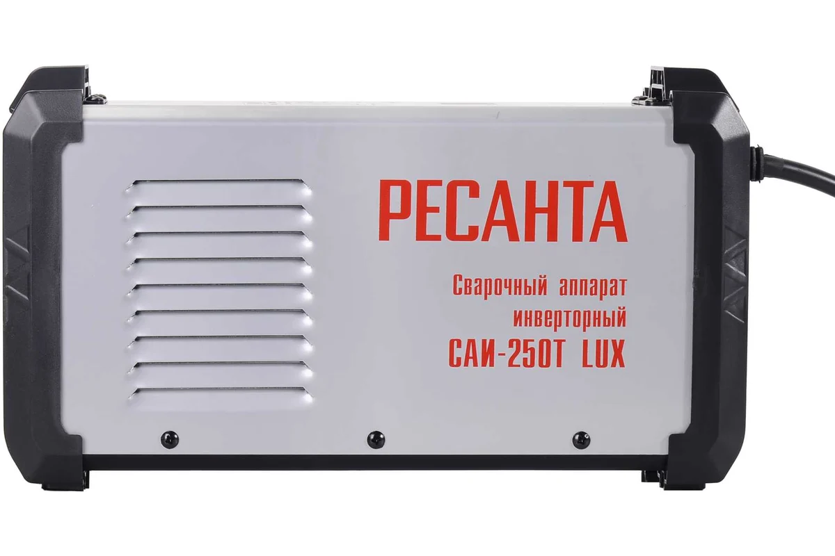 РЕСАНТА Сварочный аппарат инверторный САИ-250Т LUX, 220В, ArcForce,Antistick,HOT START