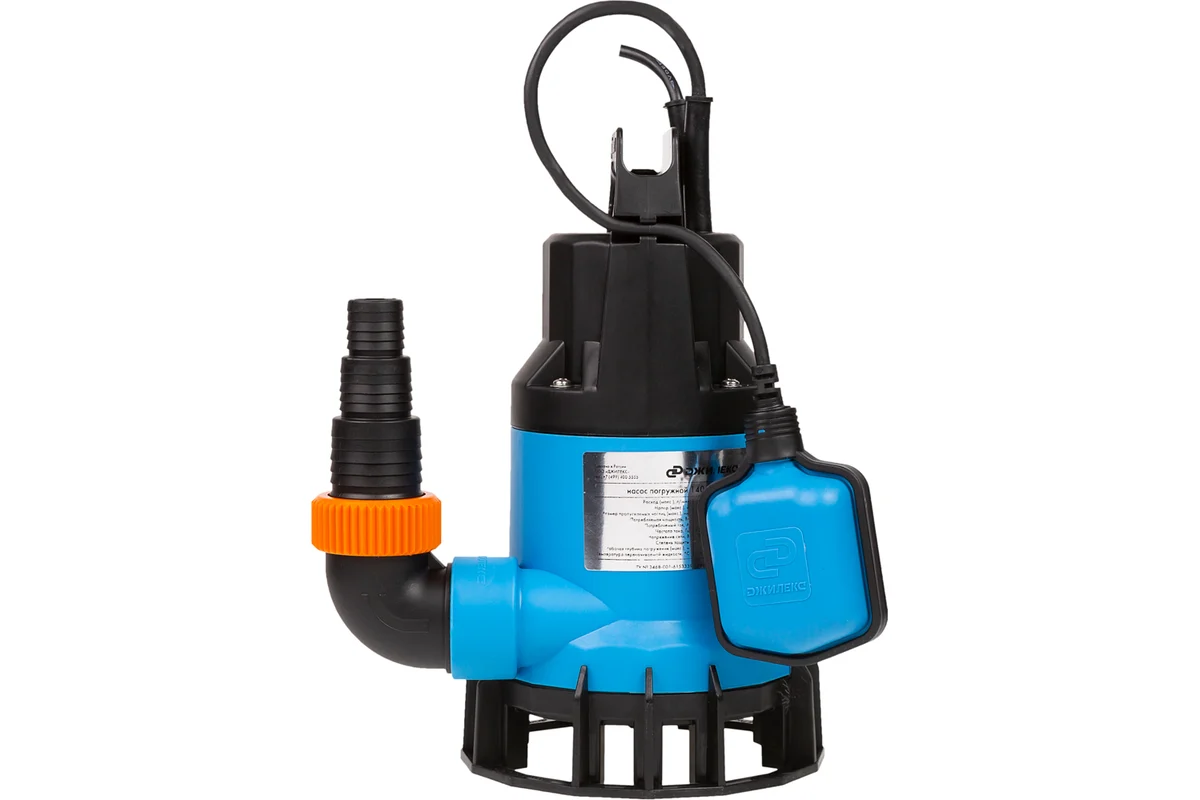 Эл. насос Дренажник 140/6Ф  дренажный (фекальный) //Джилекс