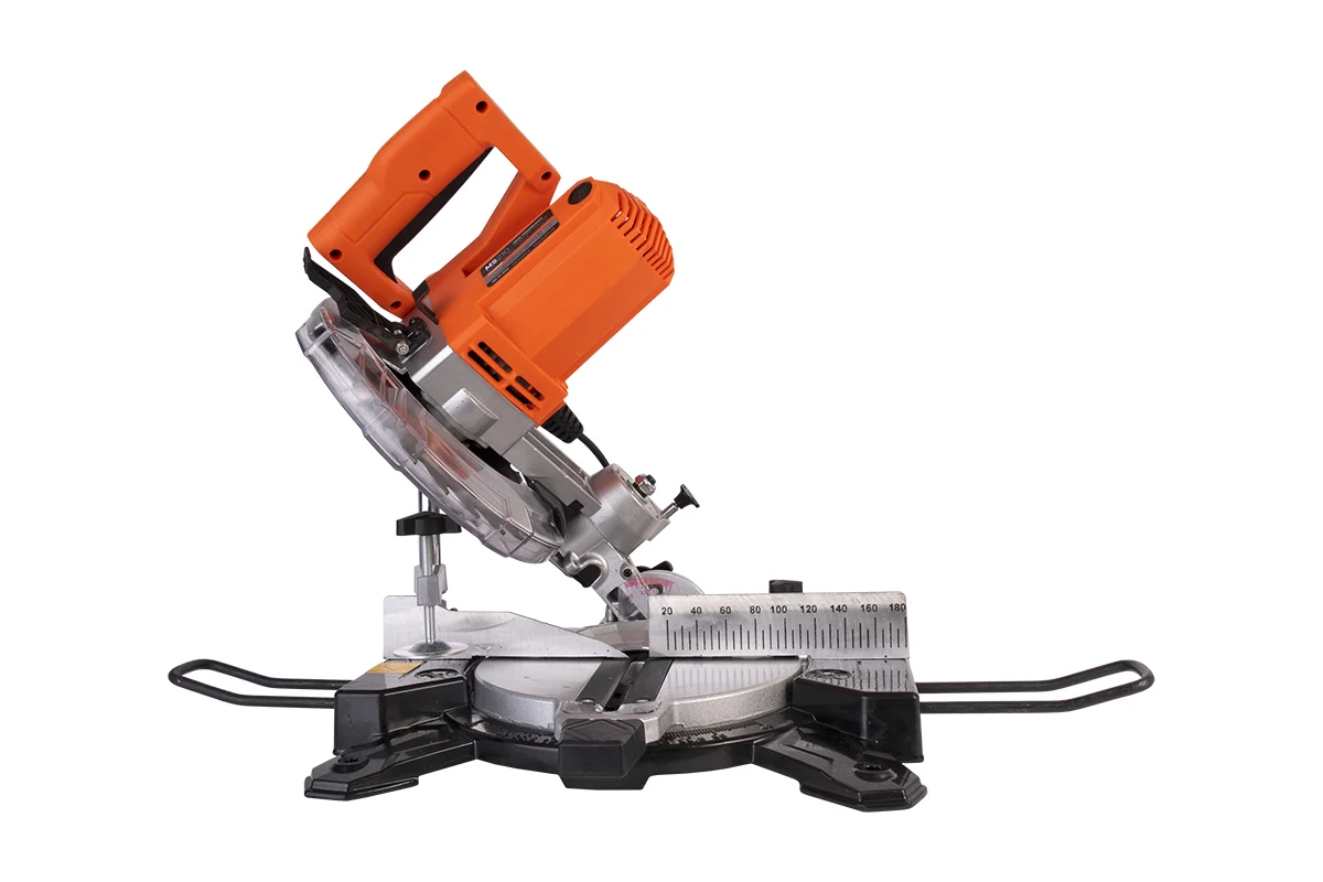 Пила торцовочная PATRIOT MS 210, мощность 1400Вт, пильный диск 210 мм, Пылезащищенная кнопка включен