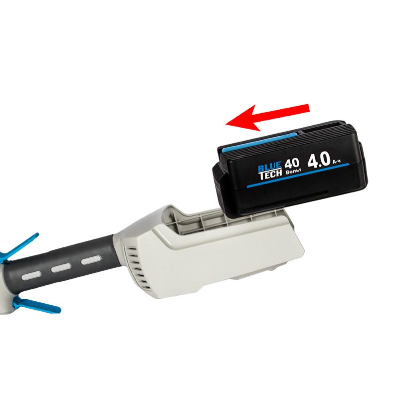 Триммер аккумуляторный DDE BlueTech GTB 400 (ниж. двигатель, 3 регулировки, без ЗУ и АКБ