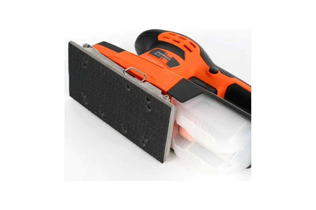 Машина плоскошлифовальная (ПШМ) PATRIOT OS 120, мощность 260 Вт, частота колебаний платформы 12 000 