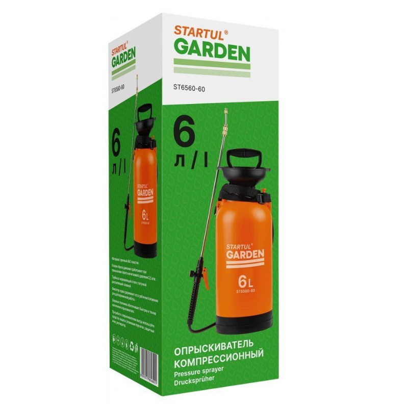 Опрыскиватель компрессионный 5л STARTUL GARDEN (ST6560-50)