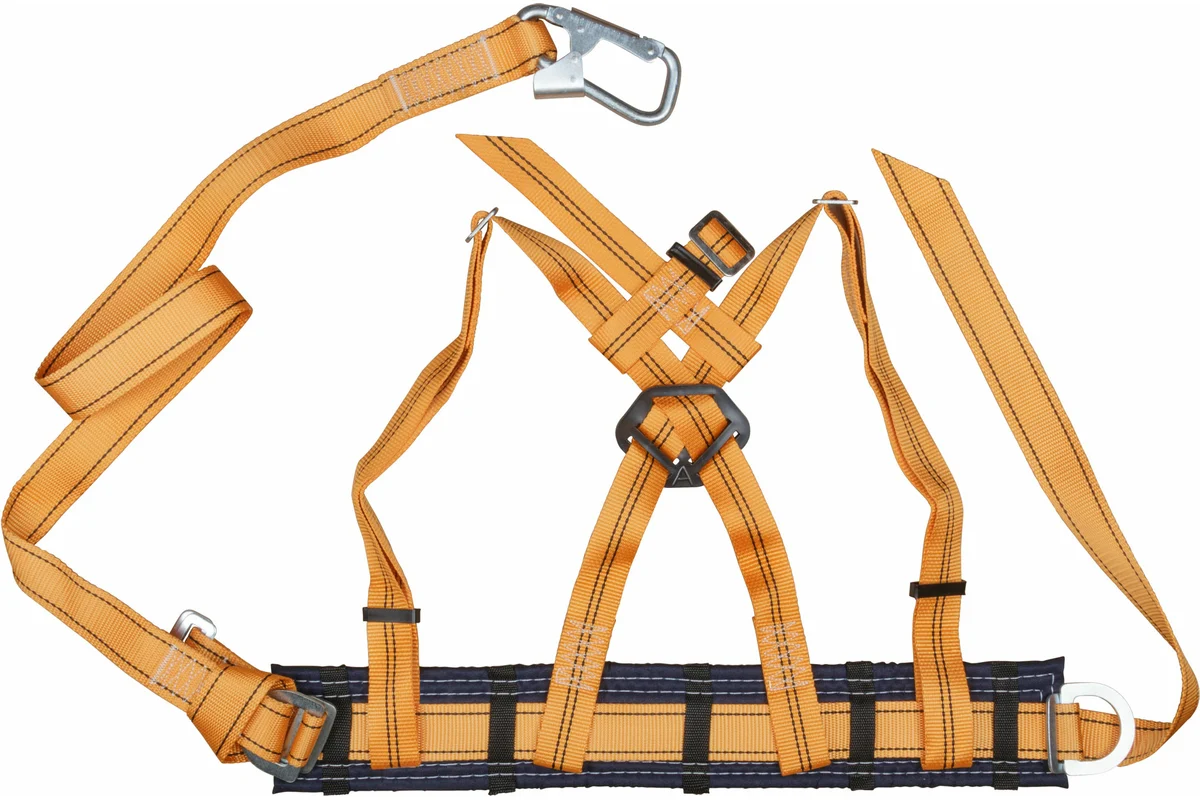 Удерживающая привязь с наплечными лямками УП-2ДА ( лента )