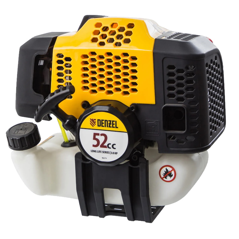 Триммер бензиновый мультифункциональный DGT-52S-MAX, 52 см3, разъёмная штанга// Denzel