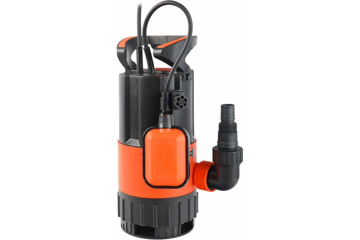 Насос дренажный PATRIOT F 600 D; для чистой и грязной воды; корпус - пластик, 600 Вт, 10000 л/час.