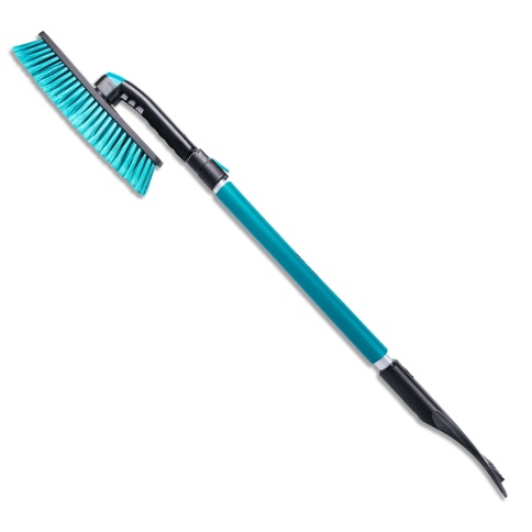 Щётка-скребок AVS SB-6330 (с мягкой ручкой и распущенной щетиной,поворотная,телескопич. (90-130 см)