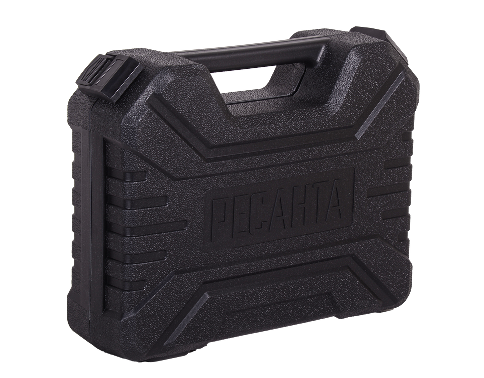 Дрель-шуруповерт аккумуляторная ДА-18-2ЛК Ресанта, 18В 2х2,0 Ач Li-ion, 50Нм, БЗП