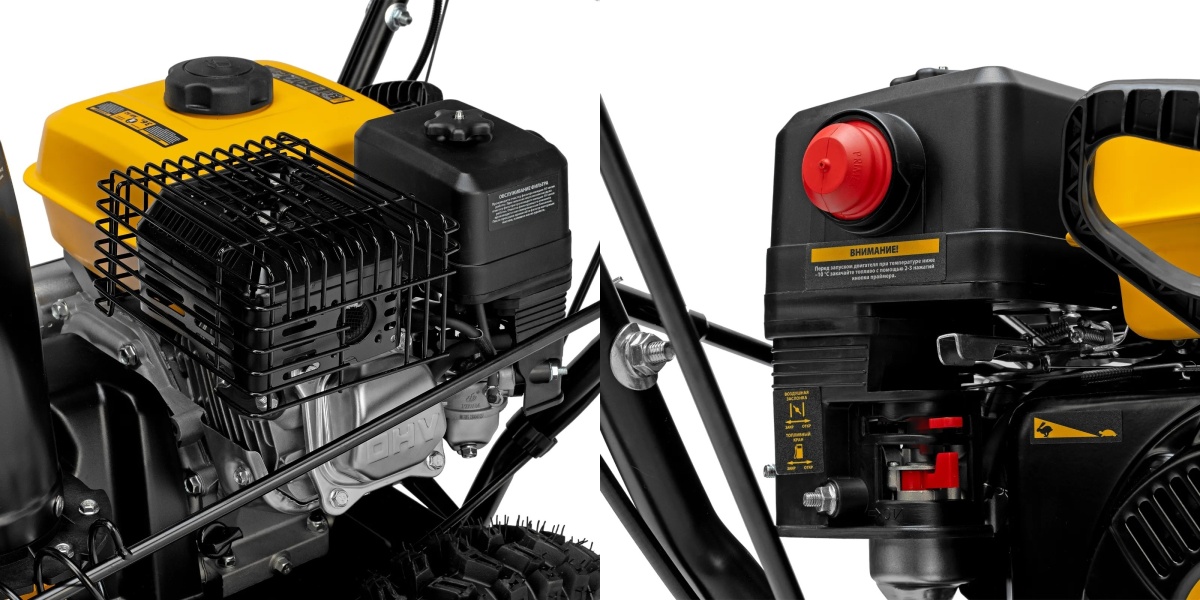 Снегоуборщик бензиновый SB 560 LP, 212cc, эл.старт, фара// Denzel