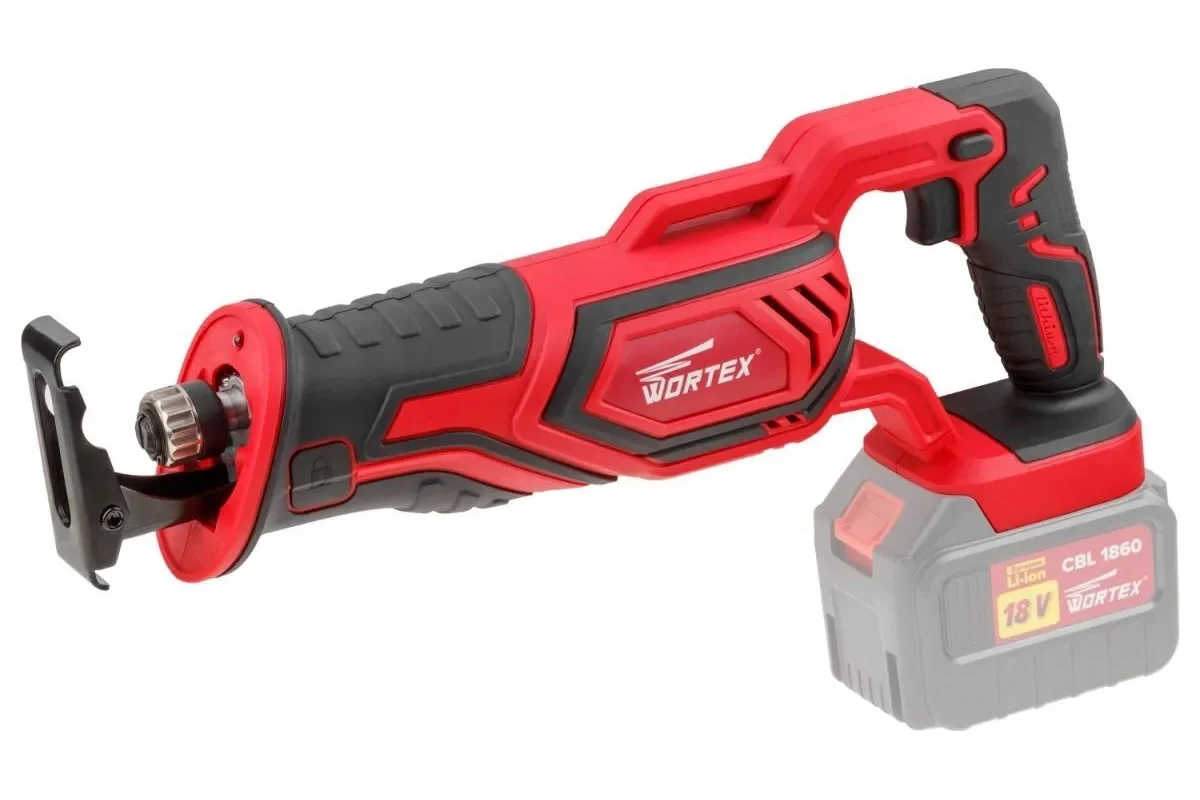 Аккум. сабельная пила WORTEX CSR 1118 E в кор. ALL1 SOLO 18В, дер. 115 мм
