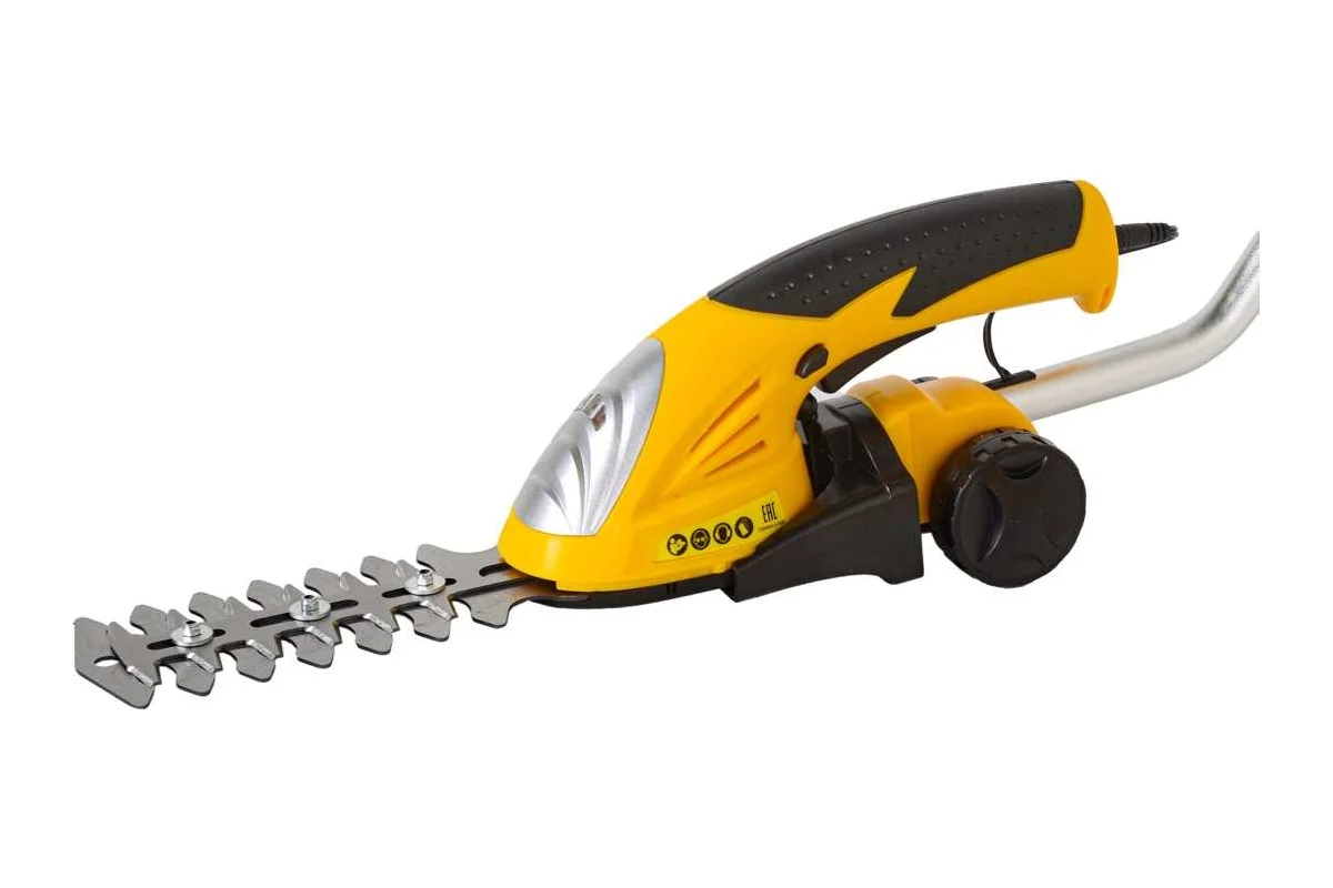 Аккумуляторный электрический триммер-кусторез HUTER GET-7,2H 1100об/мин ф8мм телеск. штанга.