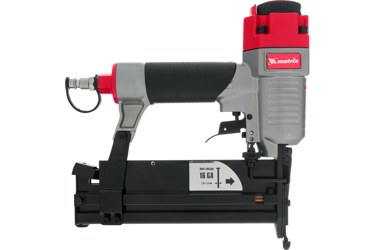 Нейлер-степлер пнев. 3 в 1, с рег. глуб., гвозди 18GA, гвозди 16GA, скобы 18 GA// Matrix