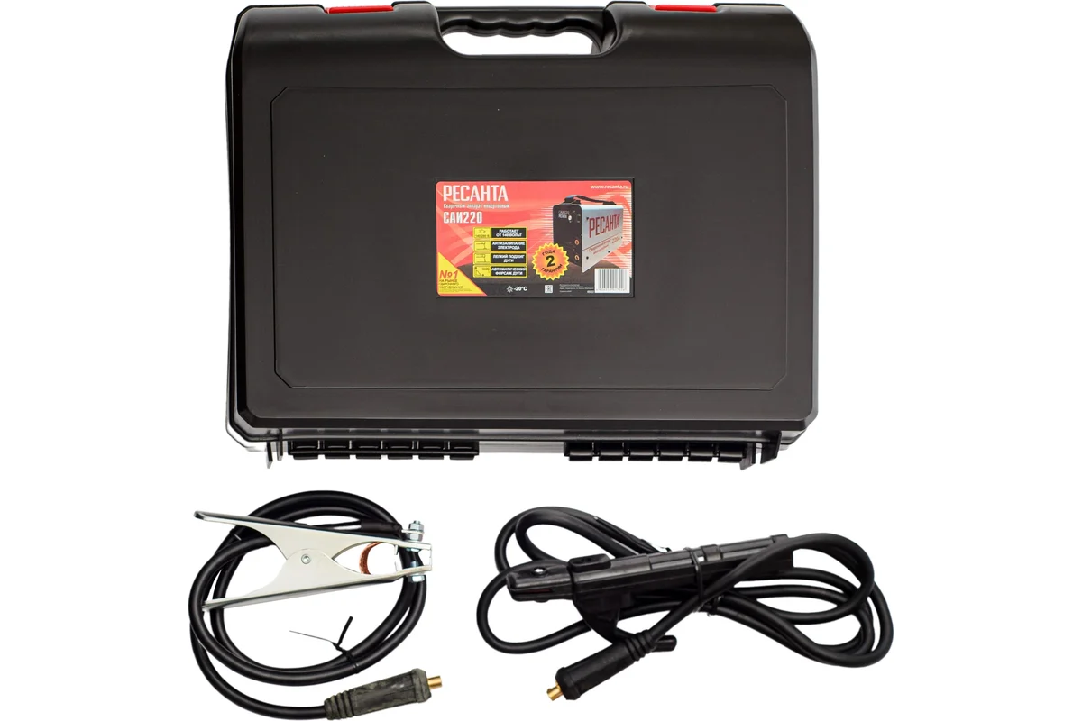РЕСАНТА Сварочный аппарат инверторный  САИ-220, 220В, в кейсе