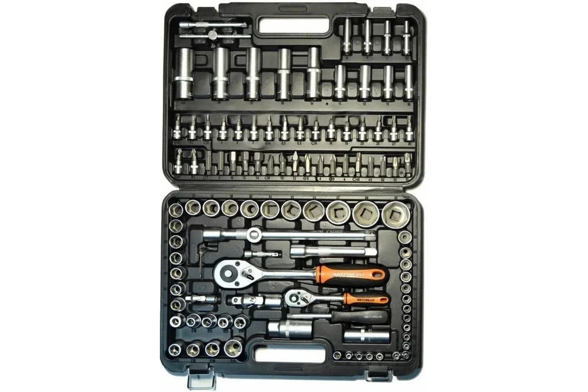 Набор инструмента 108пр.1/2 - 1/4" //АВТОДЕЛО