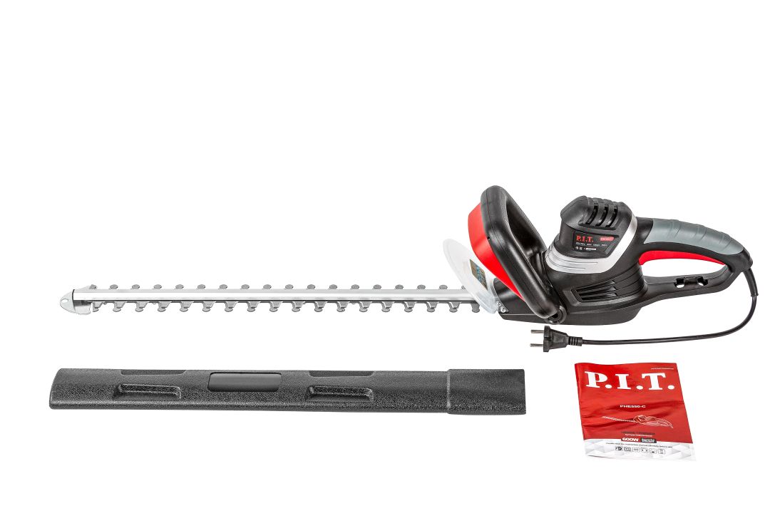 Кусторез электрич. P.I.T. PHE550-C (600Вт, 1500ход/мин, длина ножей 550мм)