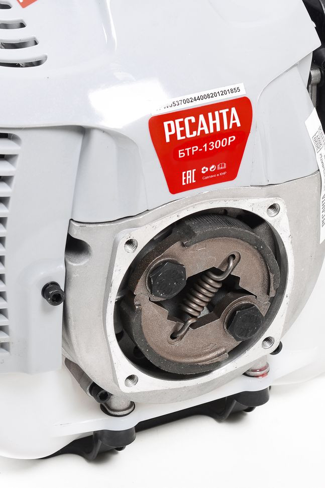 Бензотриммер РЕСАНТА БТР-1300Р 2-х тактный, мощность 1300Вт,9500об/мин, разборная штанга.