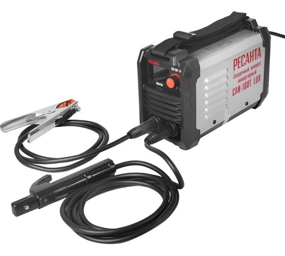 РЕСАНТА Сварочный аппарат инверторный САИ-160Т LUX, 220В, ArcForce,Antistick,HOT START