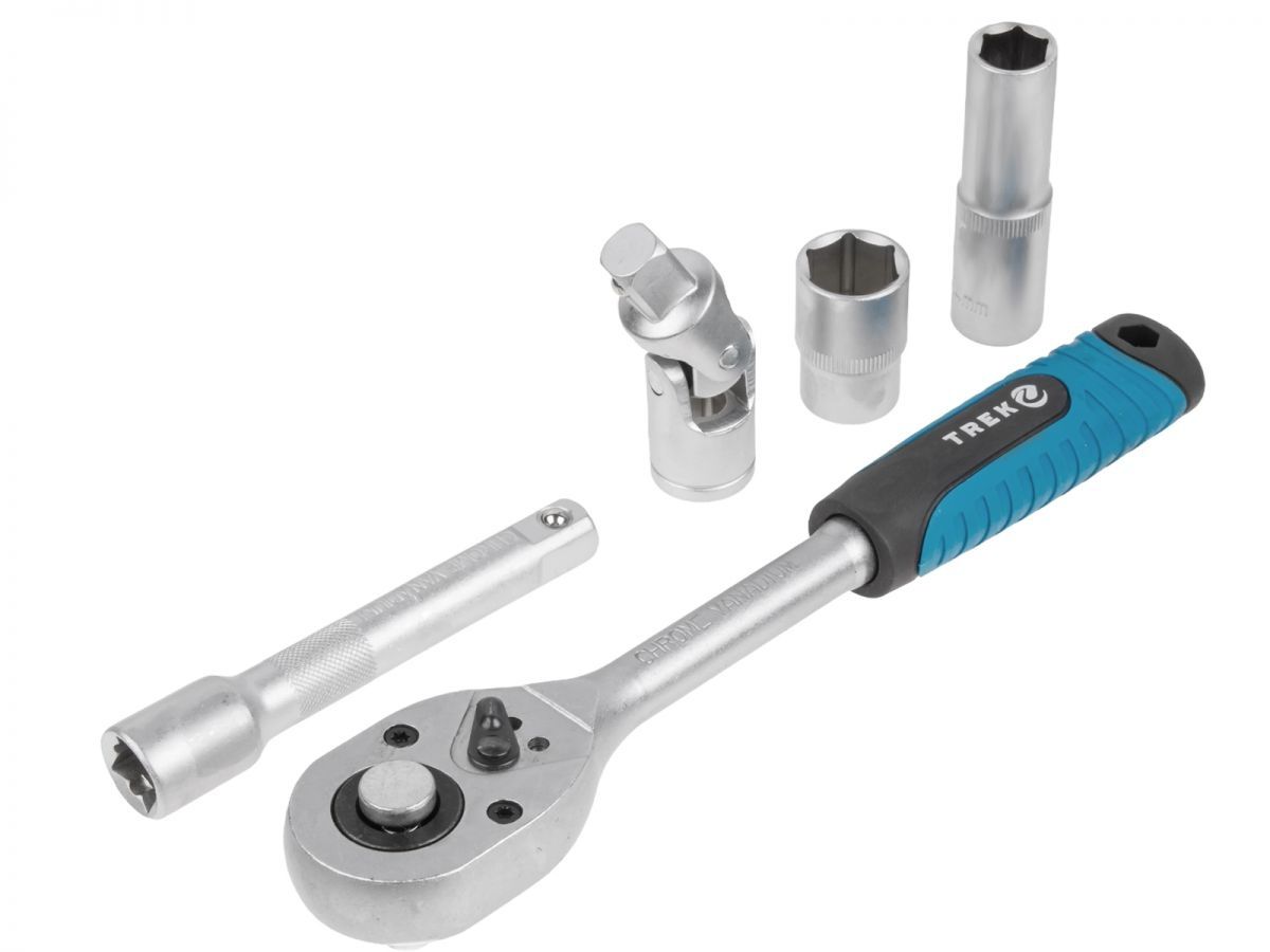 Набор головок и бит 94пр. (1/4\", 1/2\", 6 граней) TREK