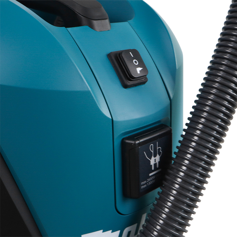 Makita Пылесос VC2512L. промышленный, 1кВт, сухого мусора и жидкостей, 216 м3/ч, бак 25л