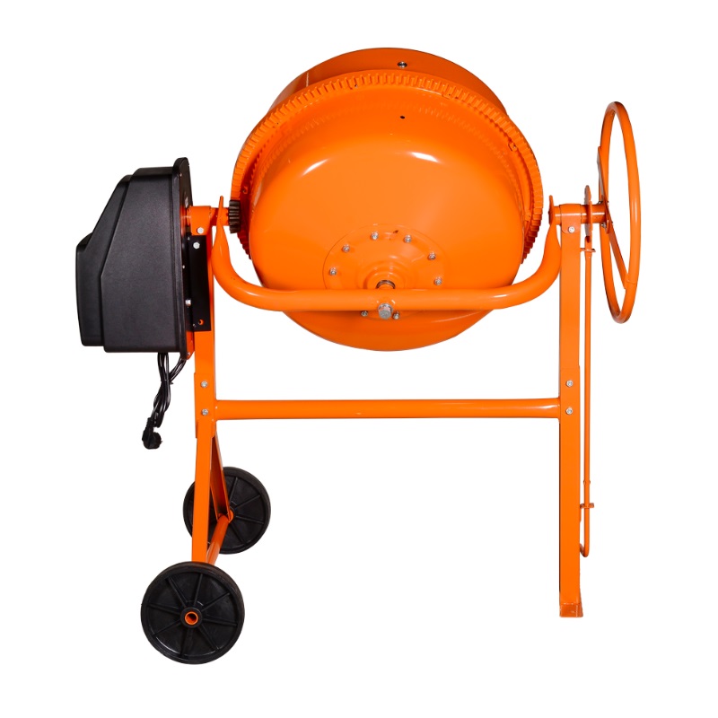 Бетономешалка БМ-160 220В,чугун.венец.,49кг,объём барабана160л,гот.смеси110л// ВИХРЬ