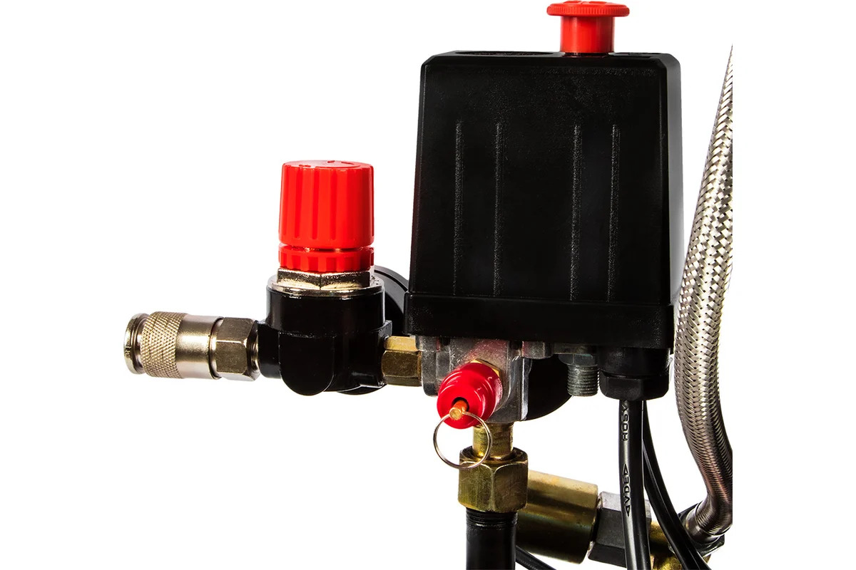 Компрессор поршневой безмасляный QUATTRO ELEMENTI PACIFIC-24 (160 л/мин, 24л, 1,2 л.с, 8 бар, 19кг, 