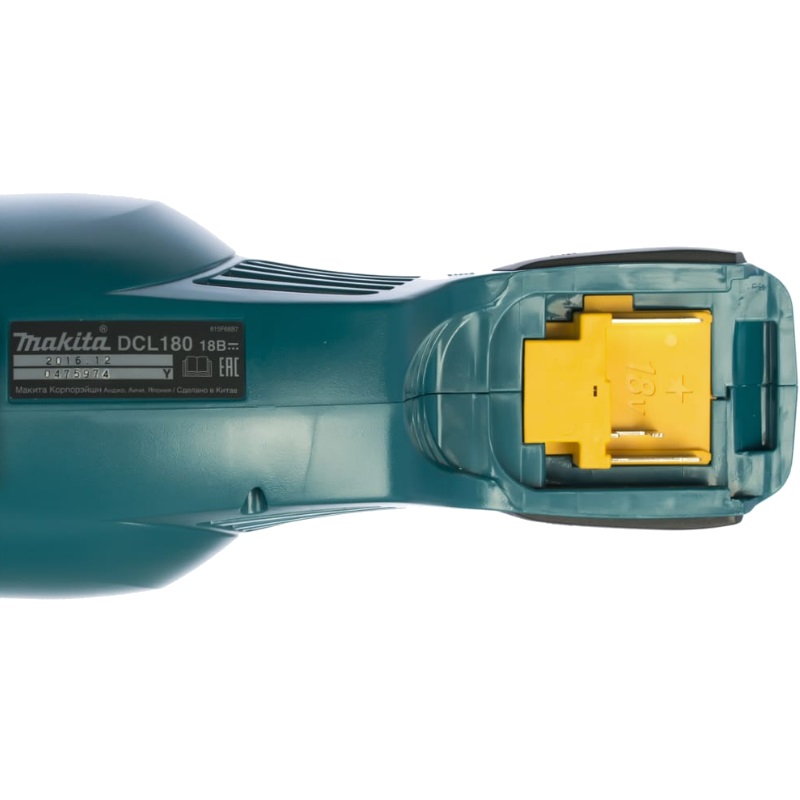 Makita DCL180Z Пылесос ак,18В,Li-ion,1300л\м,36мбар,0.65л,1.2кг,кор,б\акк и зар устр