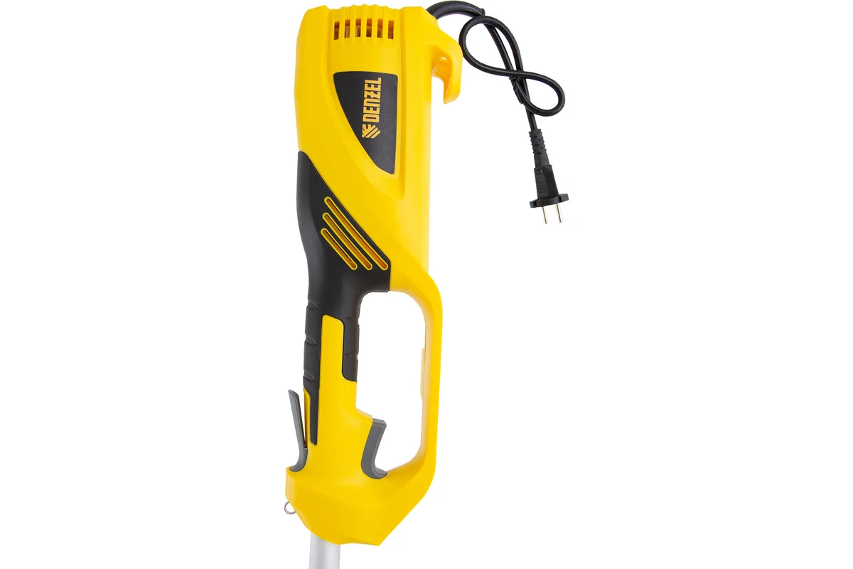 Триммер электрический TE-1200, 1200 Вт, 380 мм, катушка, диск, разборная штанга// Denzel