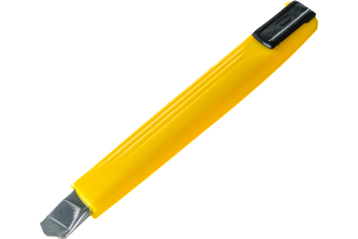 Нож технический 9 мм усиленный пластиковый