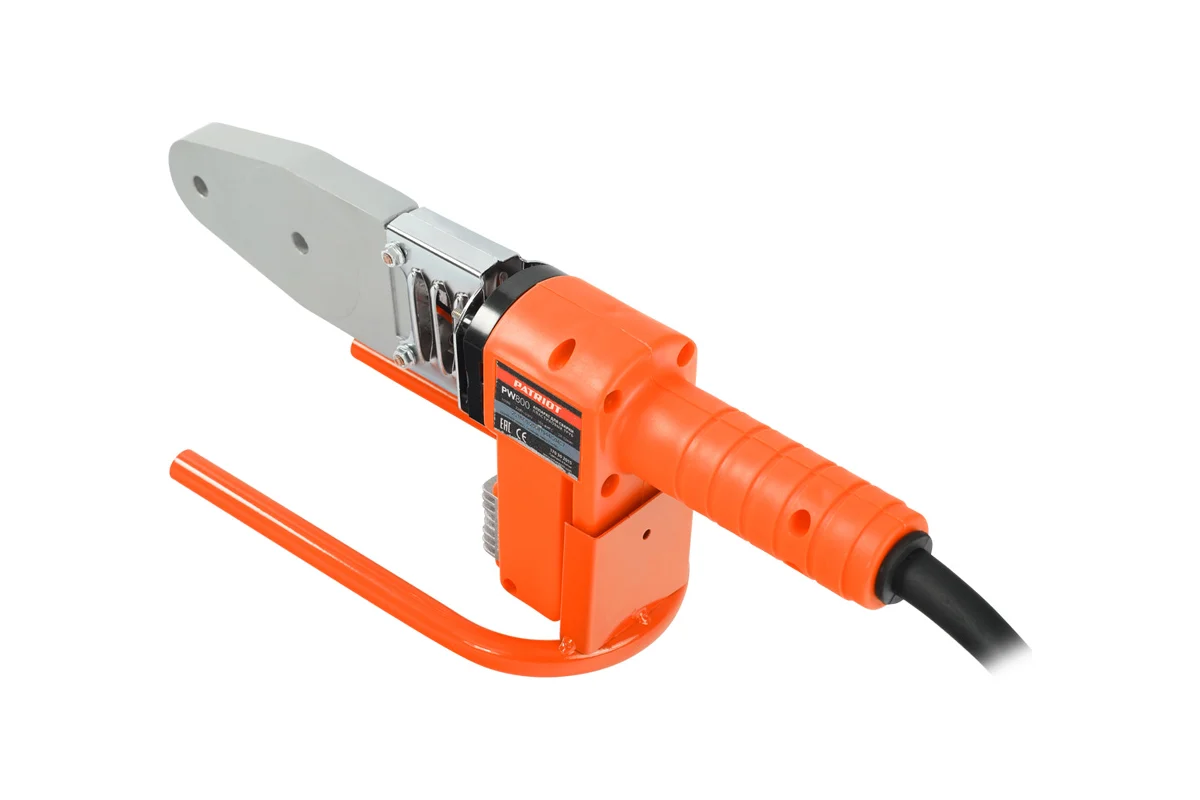 Аппарат для сварки пластиковых труб PATRIOT PW 800, 3 насадки(20, 25, 32), электронная регулировка, 