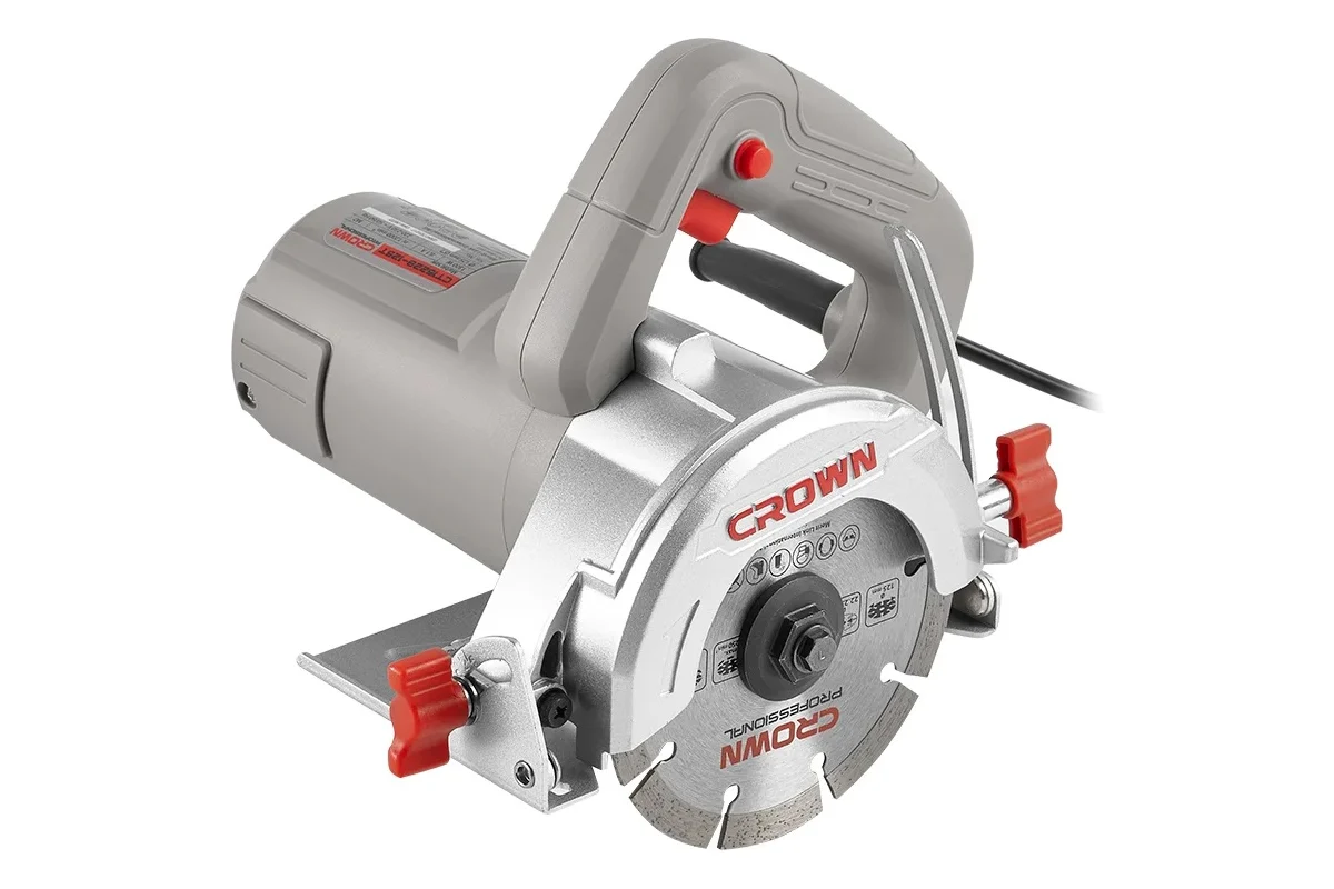 Алмазная пила плиткорез CT15228-125T-W 1300 Вт, 125мм, 13800об/мин //CROWN 