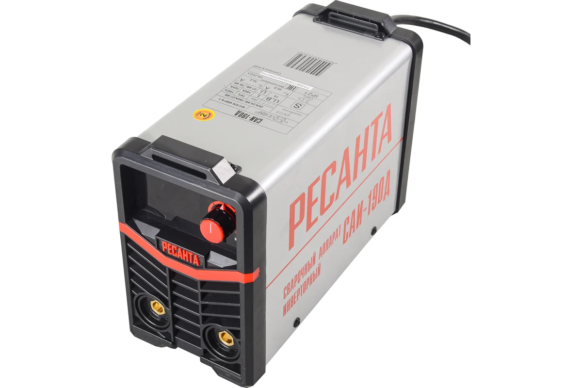 Сварочный аппарат инверторный САИ-190Д Ресанта