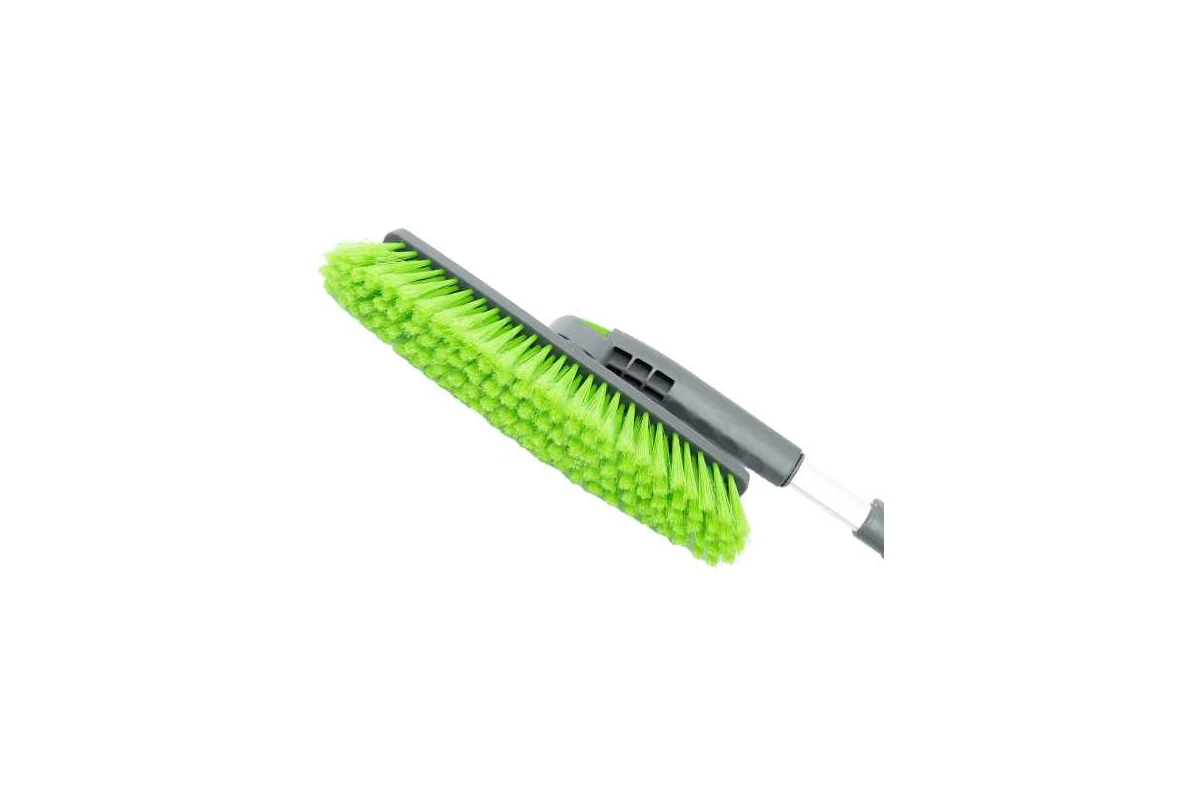 Щетка-сметка с телескопической ручкой и двойным скребком FROST-XXVII BLACK EDITION 900-1250 мм искус