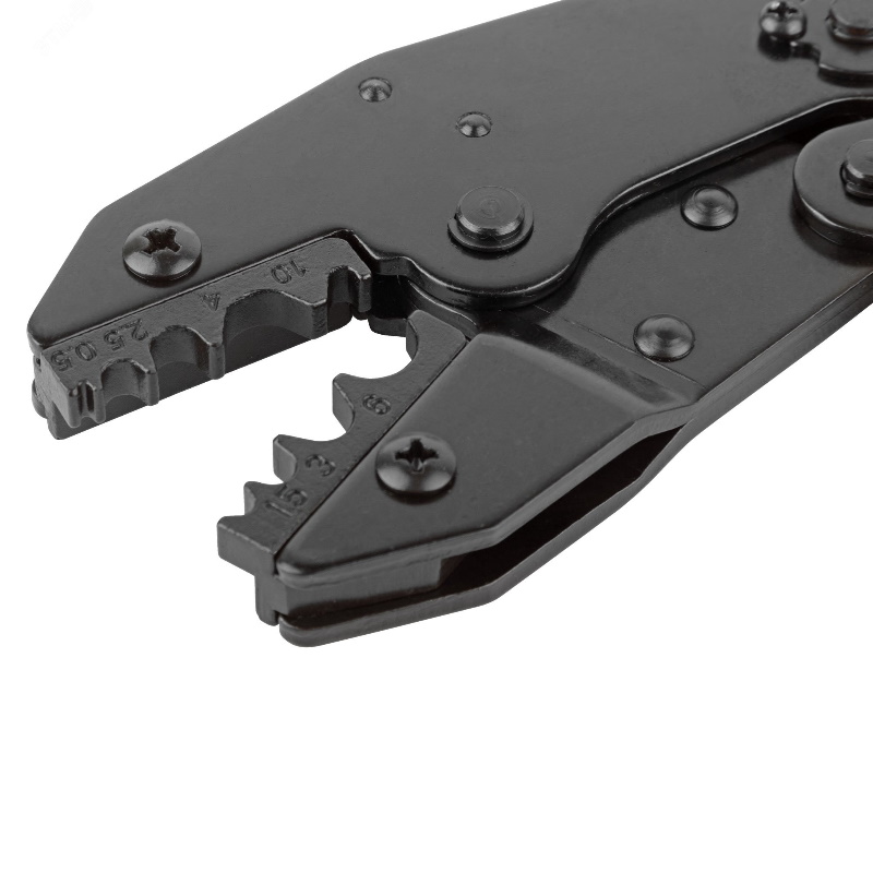 Пресс-клещи (кримпер) для обжима наконечников электропроводов с сечением 0,5-10 мм