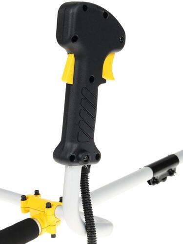 Бензотриммер HUTER GGT-1500S 2х-тактн., 1,5 кВт,2 л/с, прям.разборная штанга, вело-руль, нож/леска